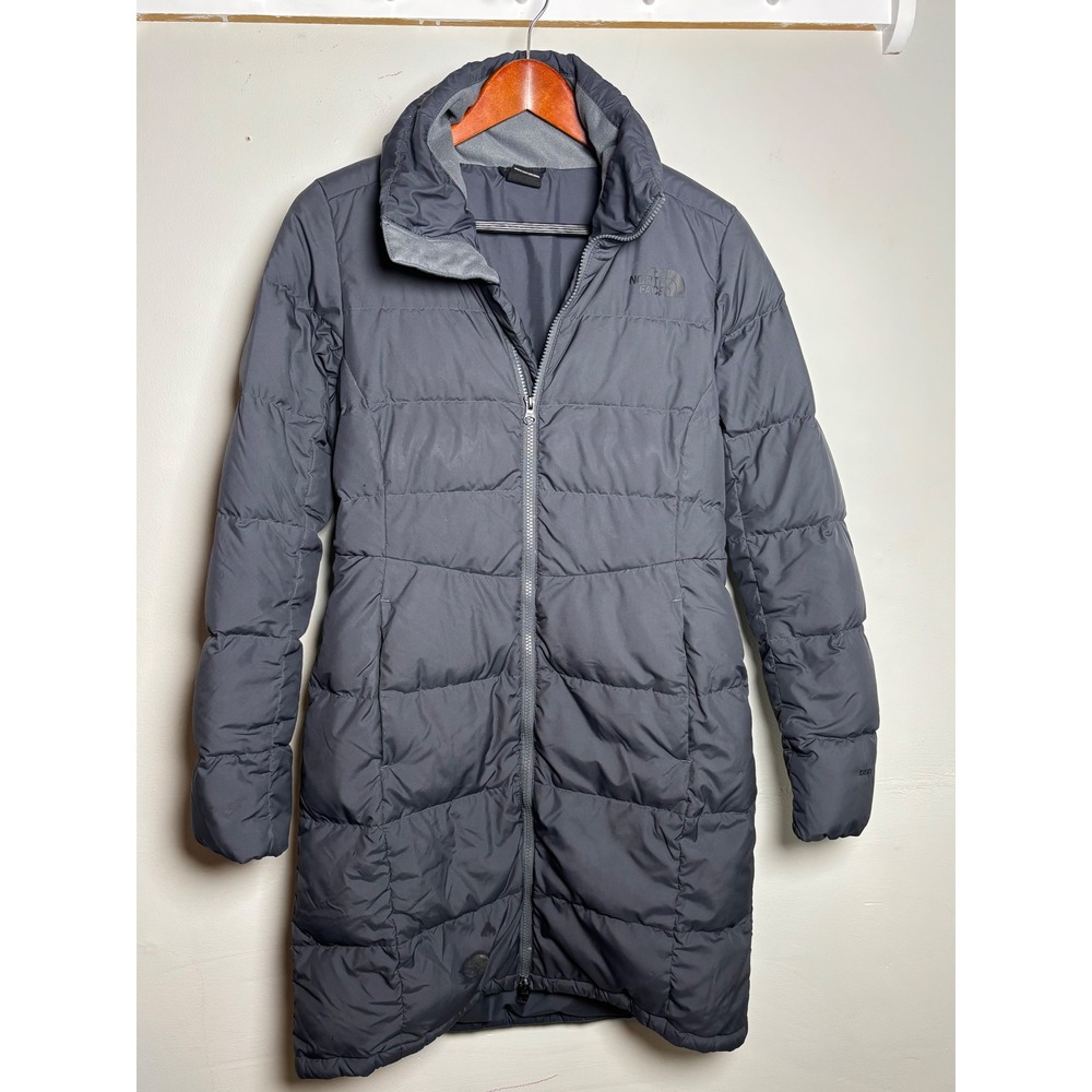 The North Face Metropolis Down Parka Gray Small Winter Commuter Coat